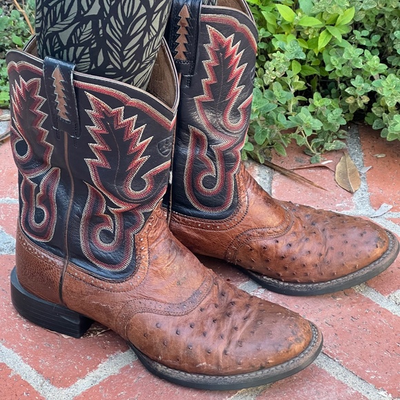 Ariat Shoes Vintage Ariat Ostrich Boots Early 200s Considered The